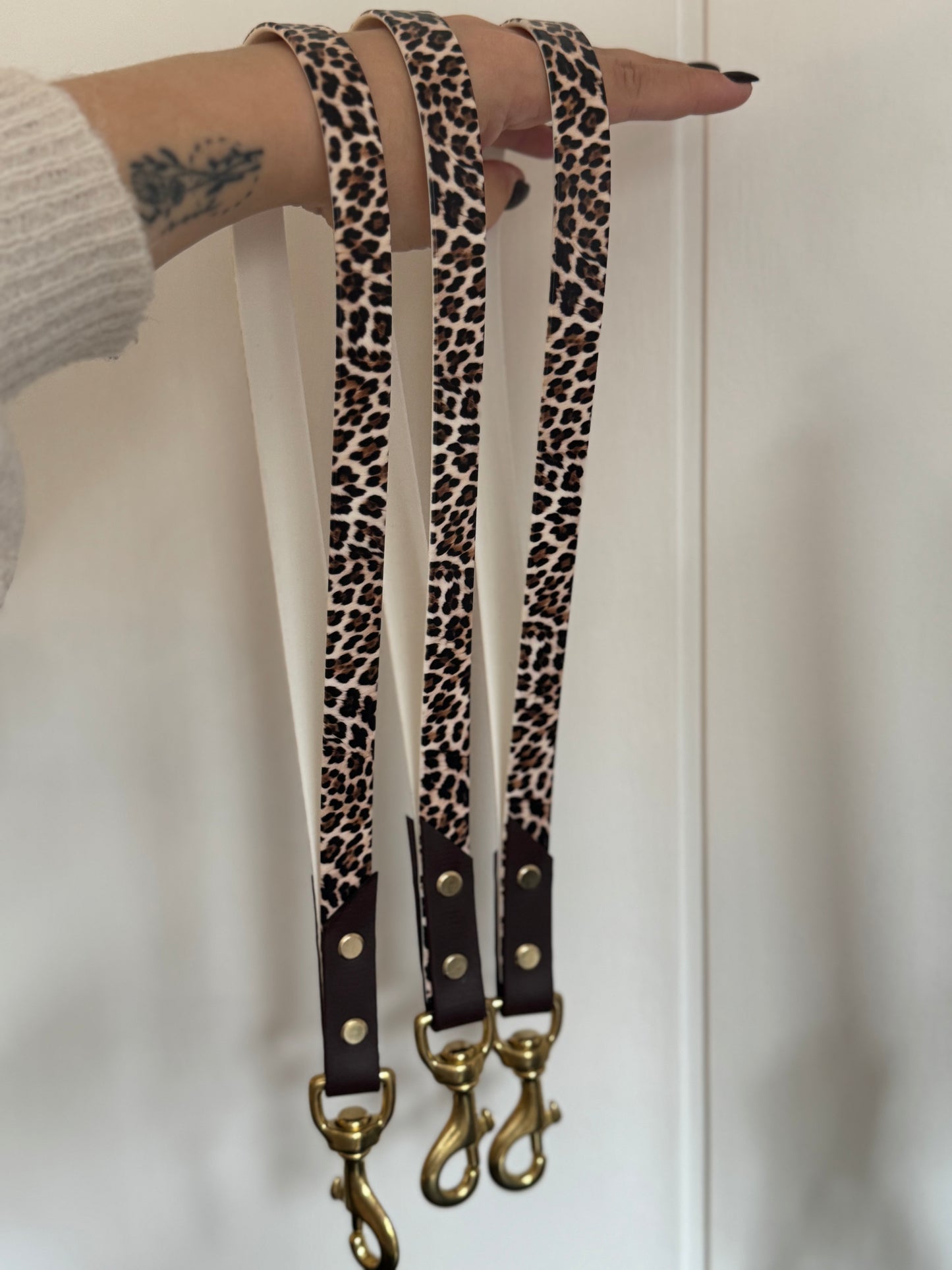 Handschlaufe aus Biothane Leopard (limitiert)