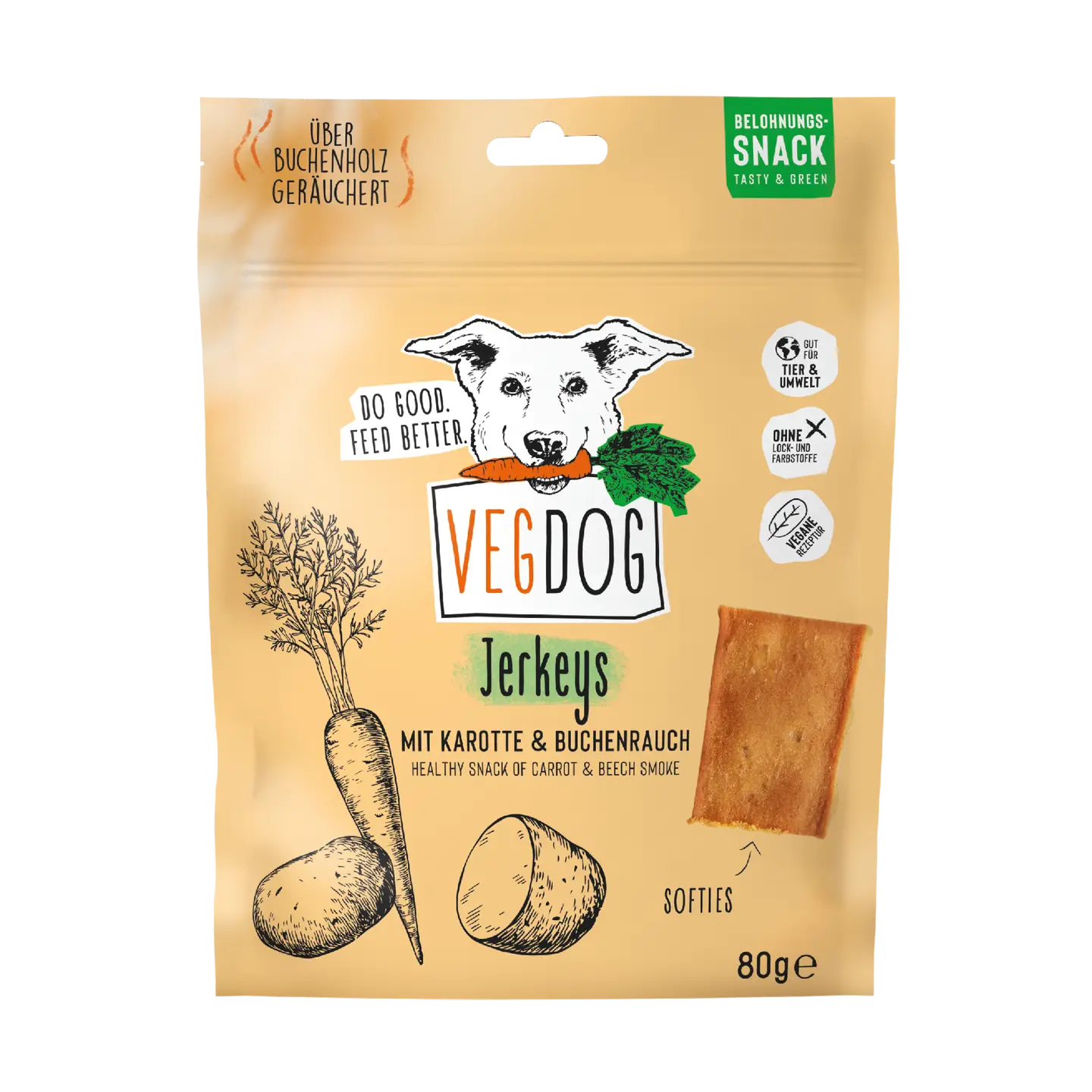 VegDog Jerkeys 80g