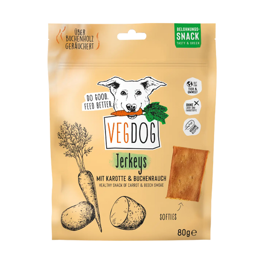 VegDog Jerkeys 80g