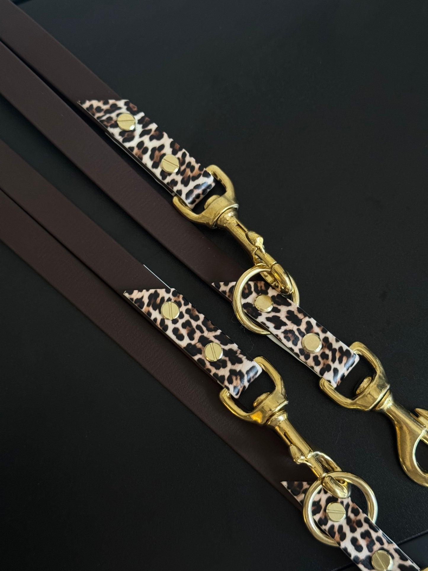 Führleine aus Biothane Leopard (limitiert)