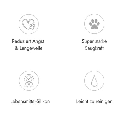 Schleckmatte für Hunde