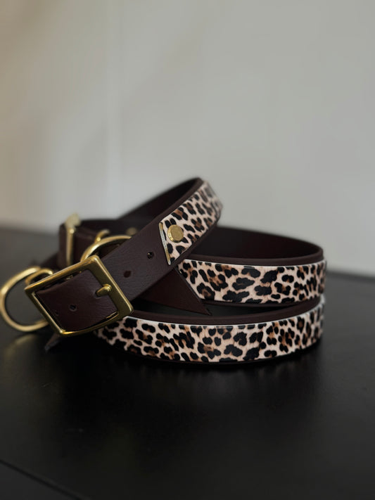 Halsband Biothane Leopard (limitiert)